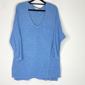 Banana Republic V-Neck Knit Dolman Tunic Top Women's Size Small